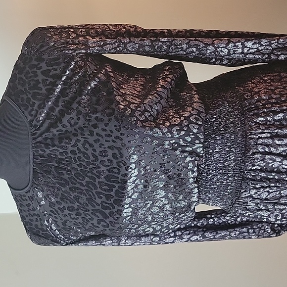 Michael Kors black leopard mini dress - Picture 4 of 7